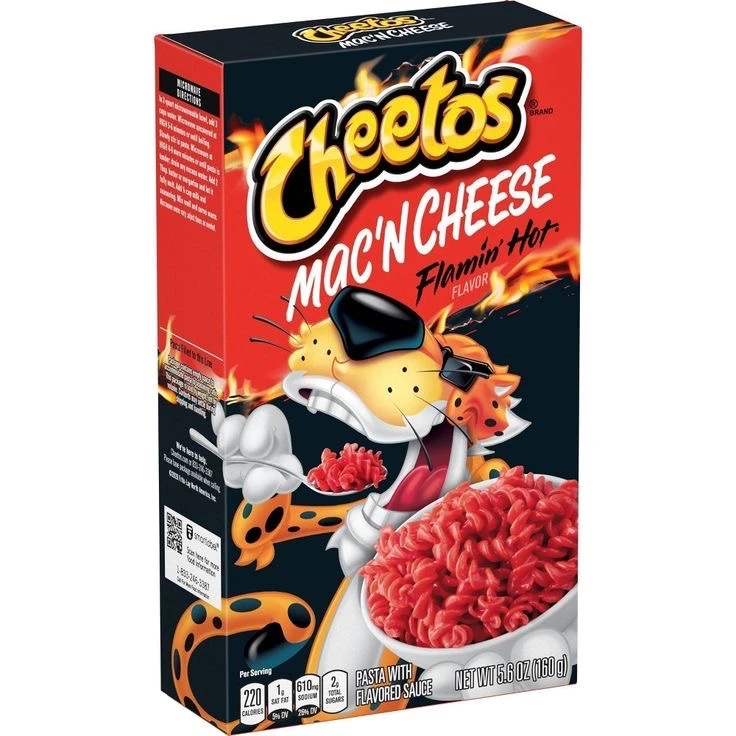 Mac’n cheese Flamin Hot