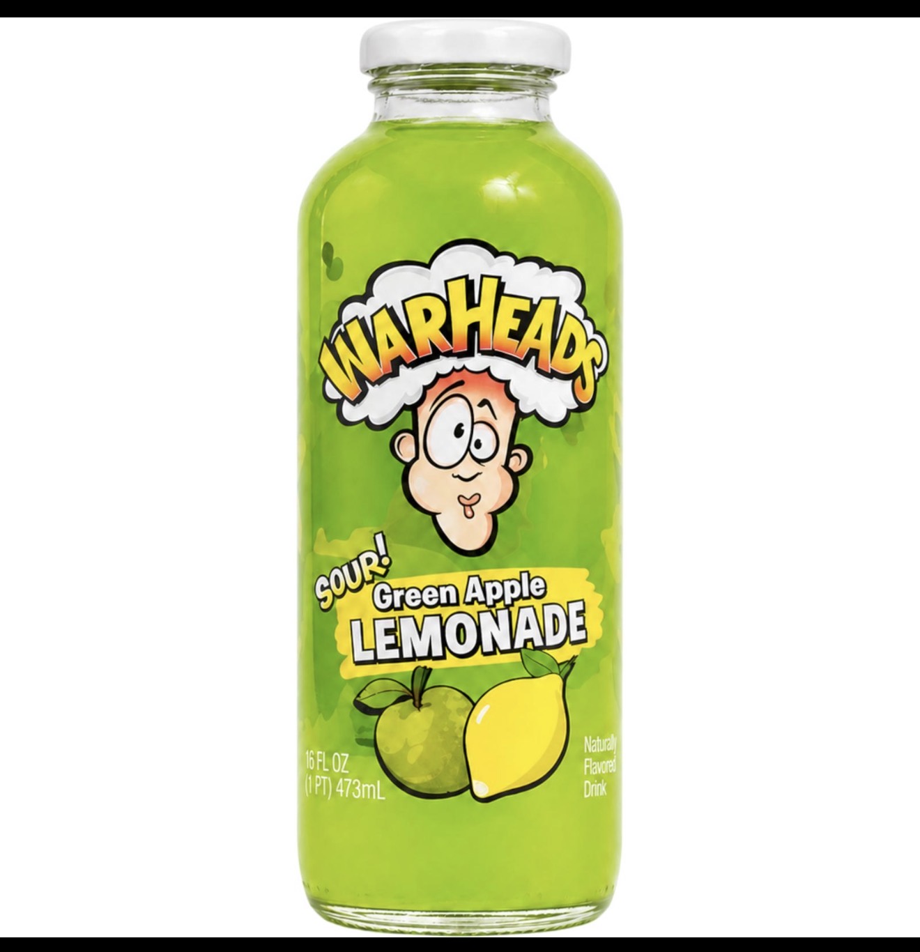 3. WARHEADS Green Apple Lemonad 💚