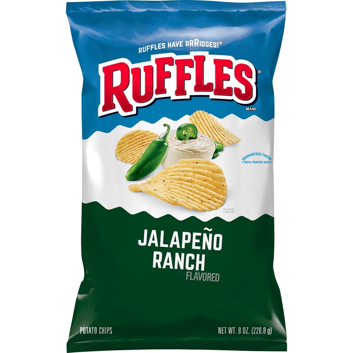 Ruffles jalapeño