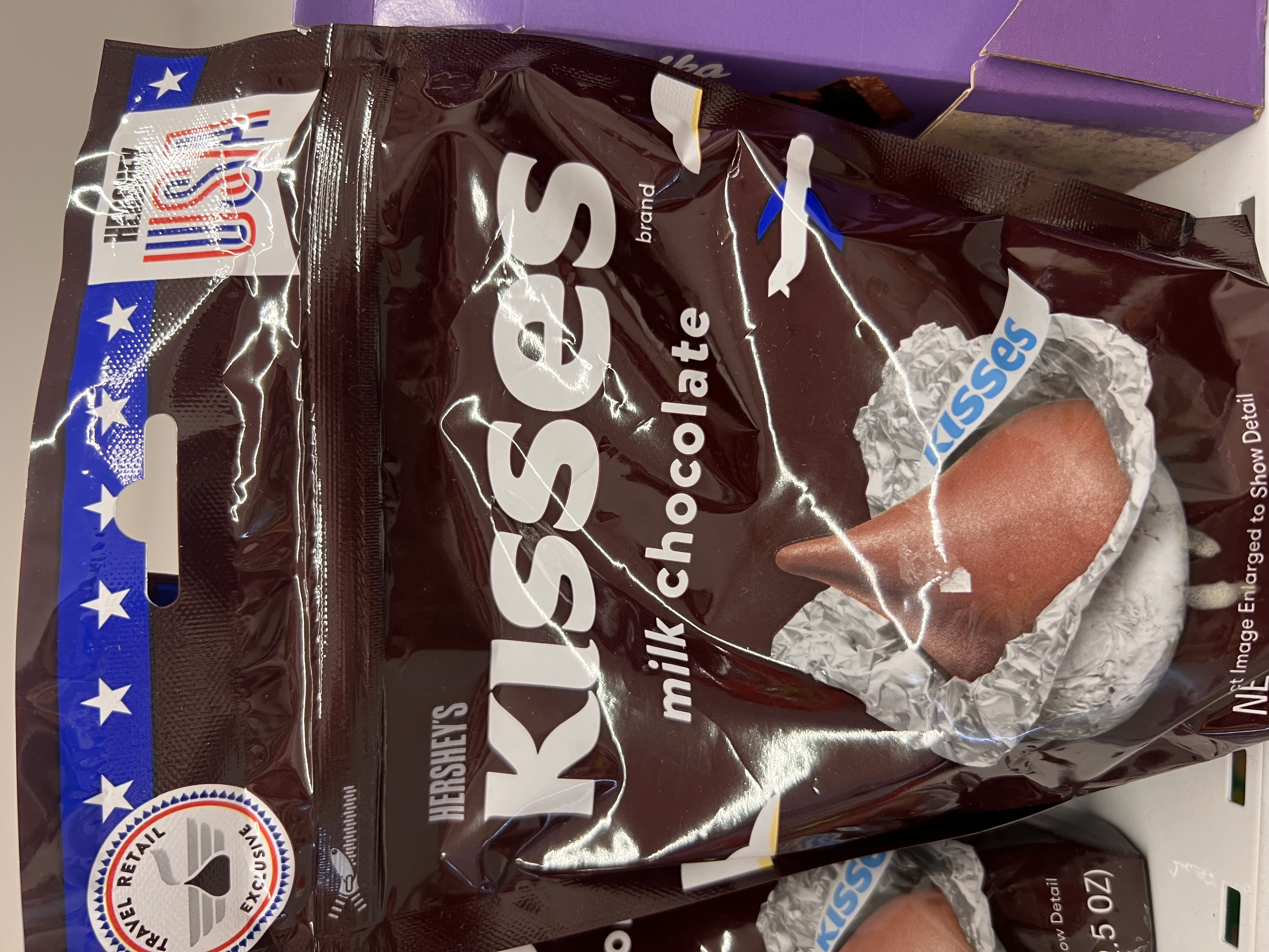 Kisses milk chocolate