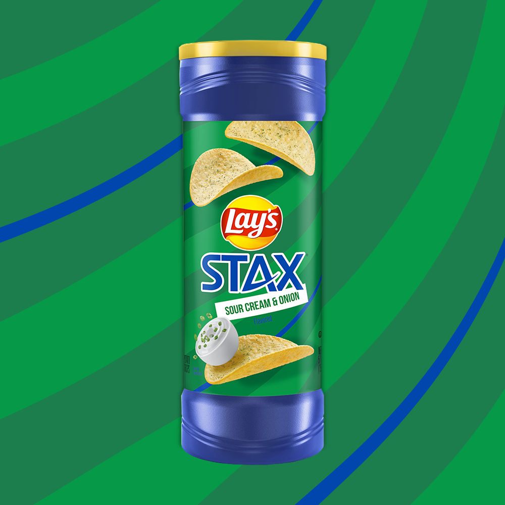 lay's stax sour cream & onion