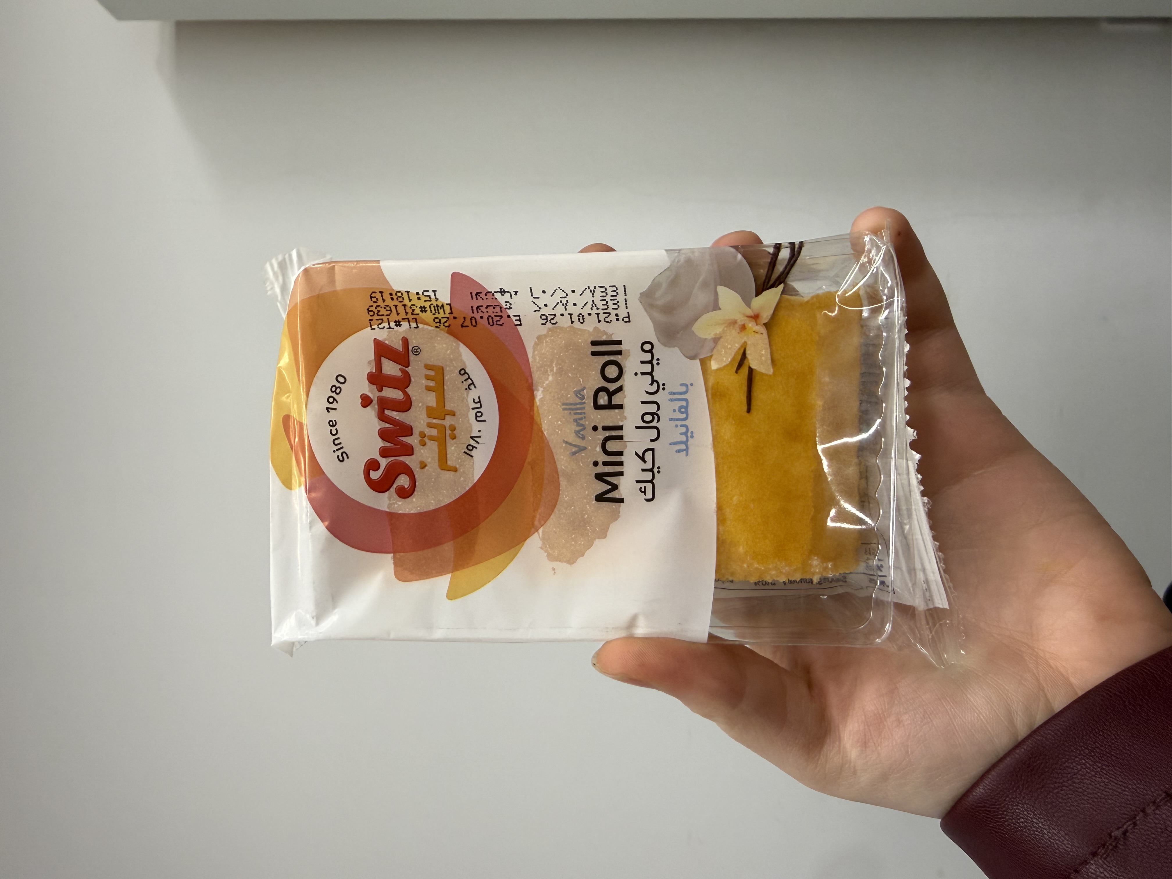 رول بنكهه فانيلا سويتز