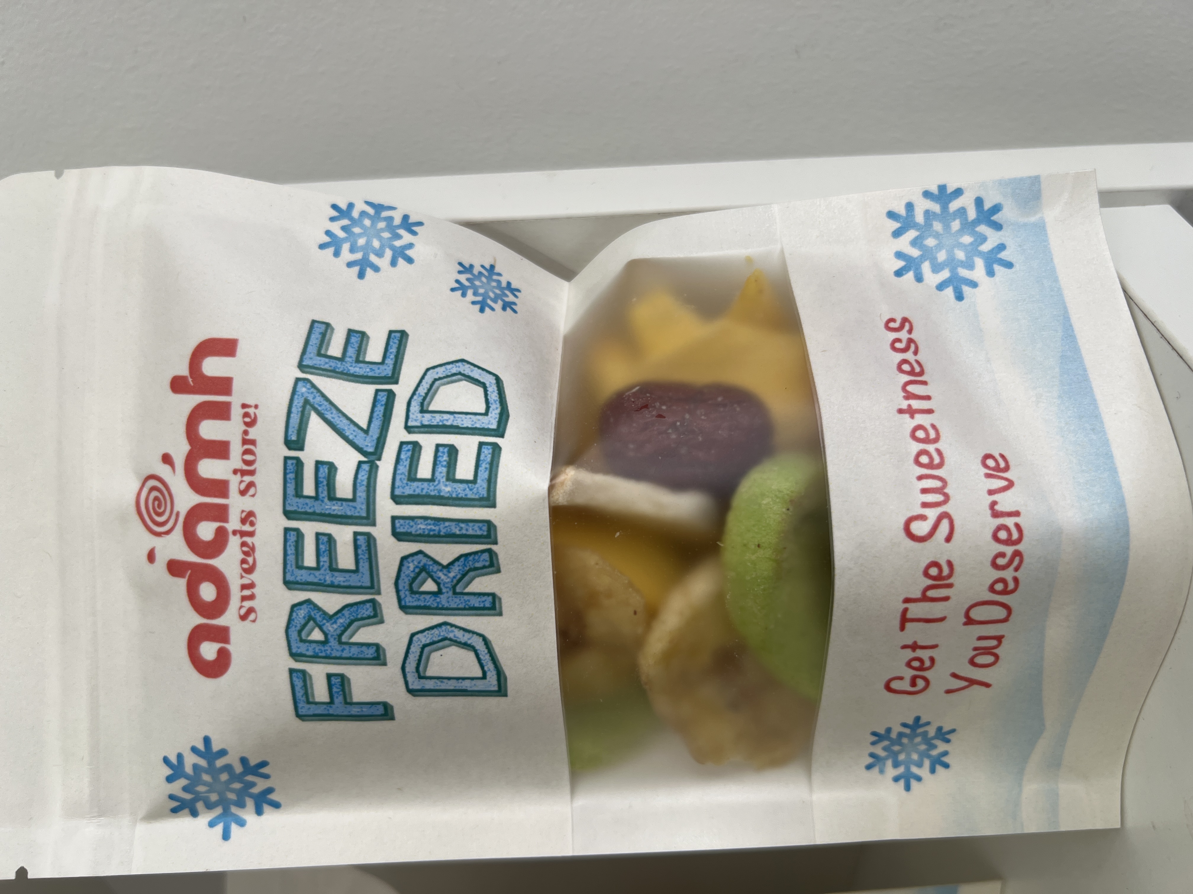 Freeze dried Mix fruits 50gr