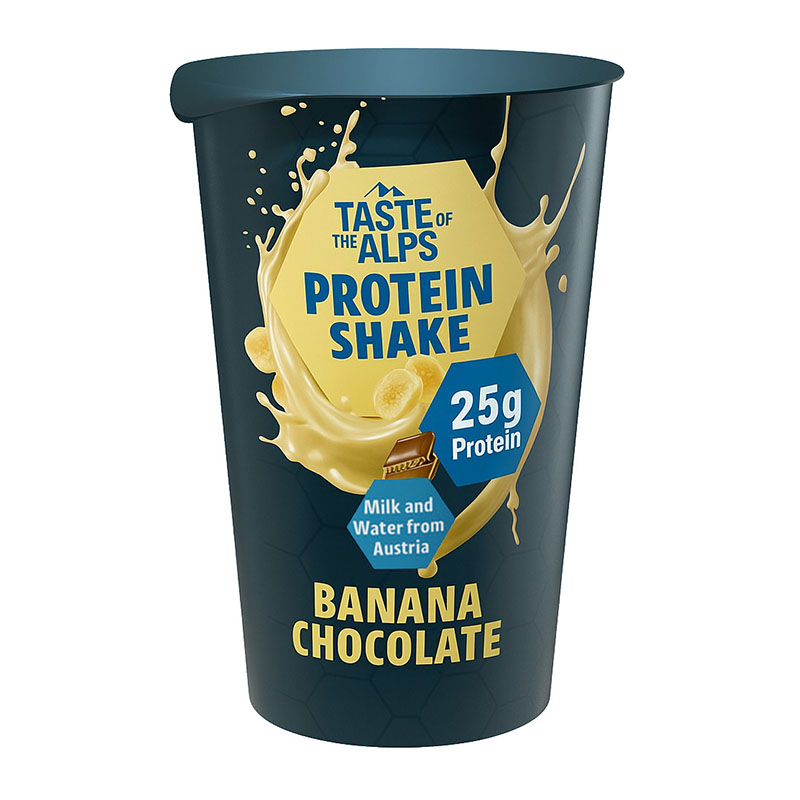 Shake banana chocolate
